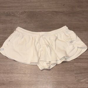 Brandy Melville Women’s Cream Shorts